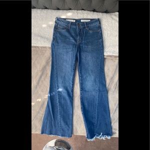 High-rise flare jeans